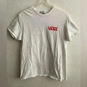 Vans OTW Classic print t-shirt in white M